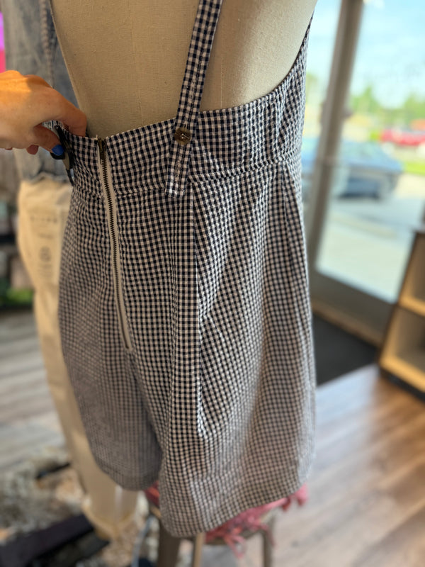 Gingham romper