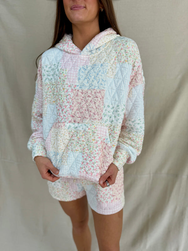 Floral hoodie