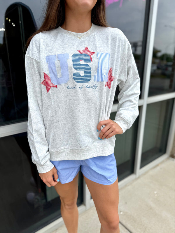 USA gray patch