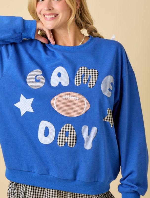 Game day blue