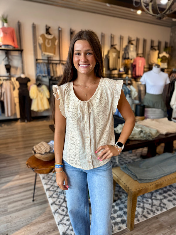 Floral blouse top