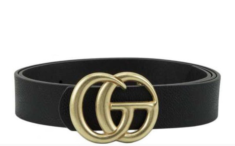 Gold g belt