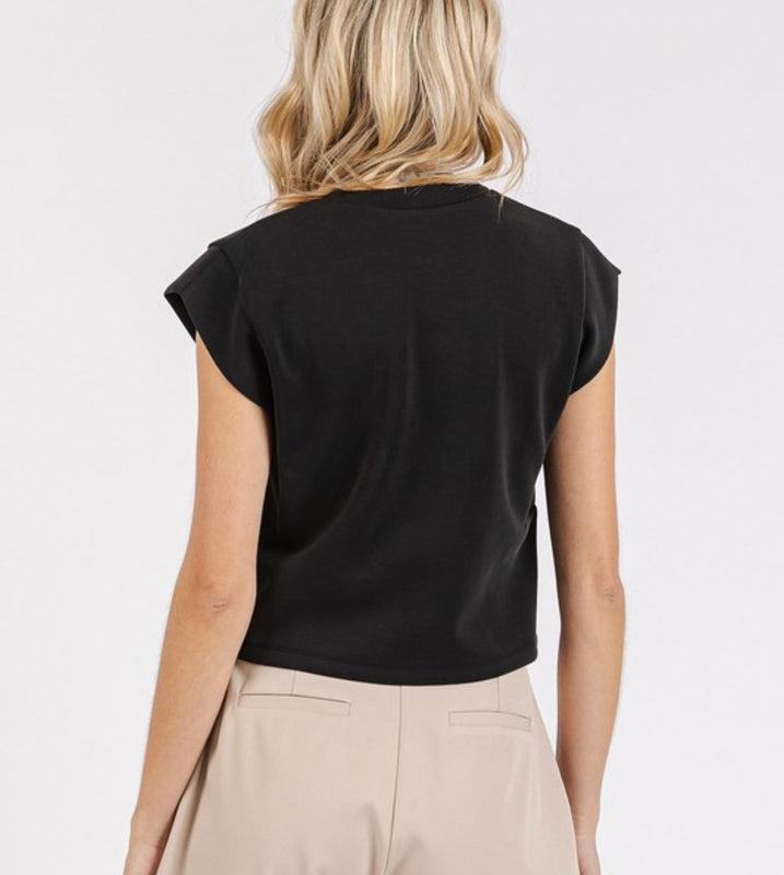 Black cloud tee