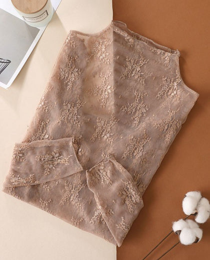 Lace long sleeve