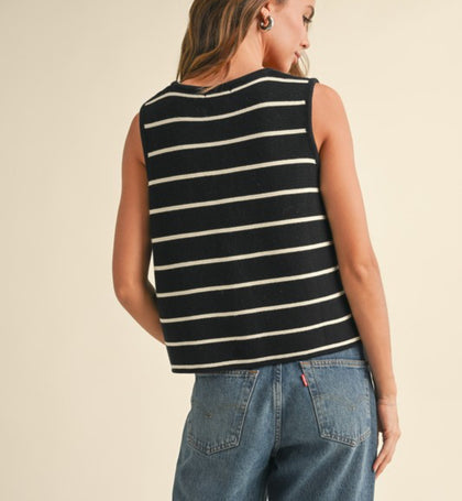 Stripe vest