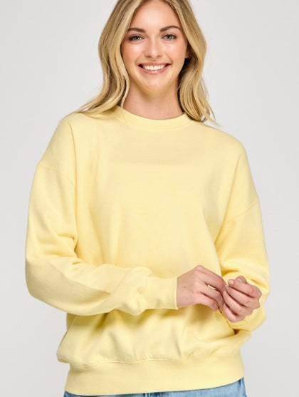 Relaxed sweatshirt