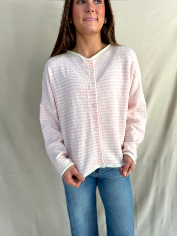 Stripe cardi 2