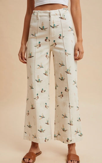 Duck denim