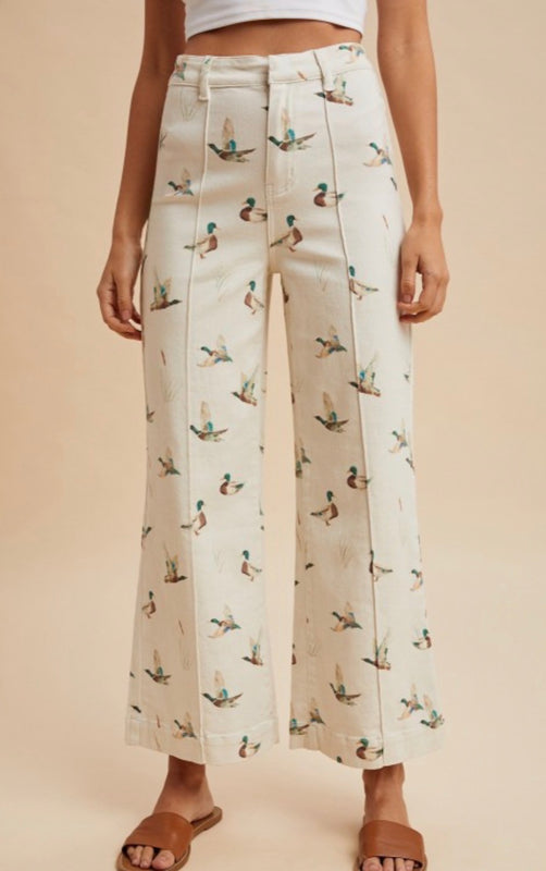 Duck denim