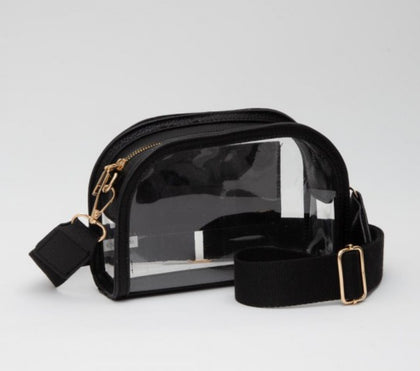 Clear crossbody