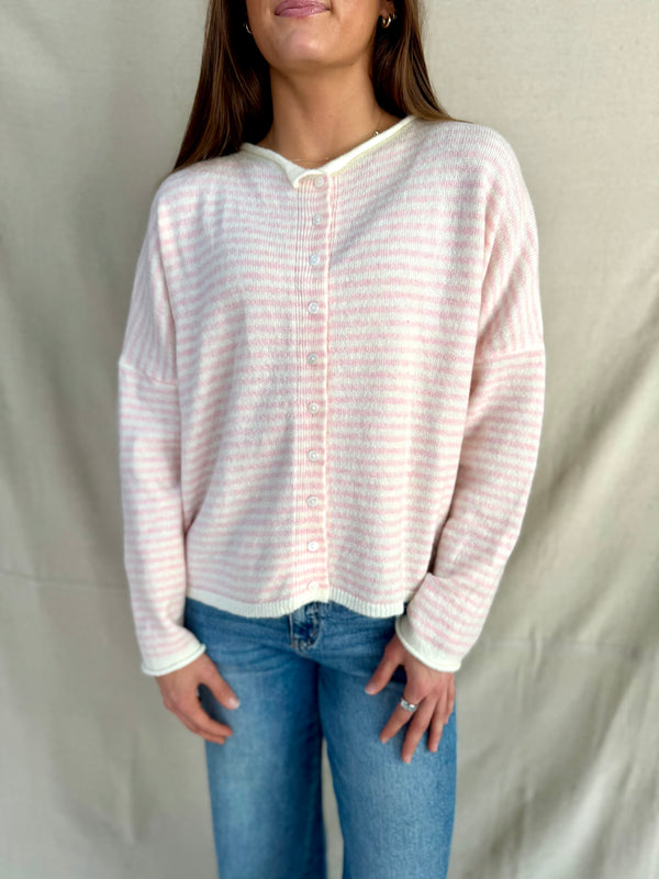 Stripe cardi 2