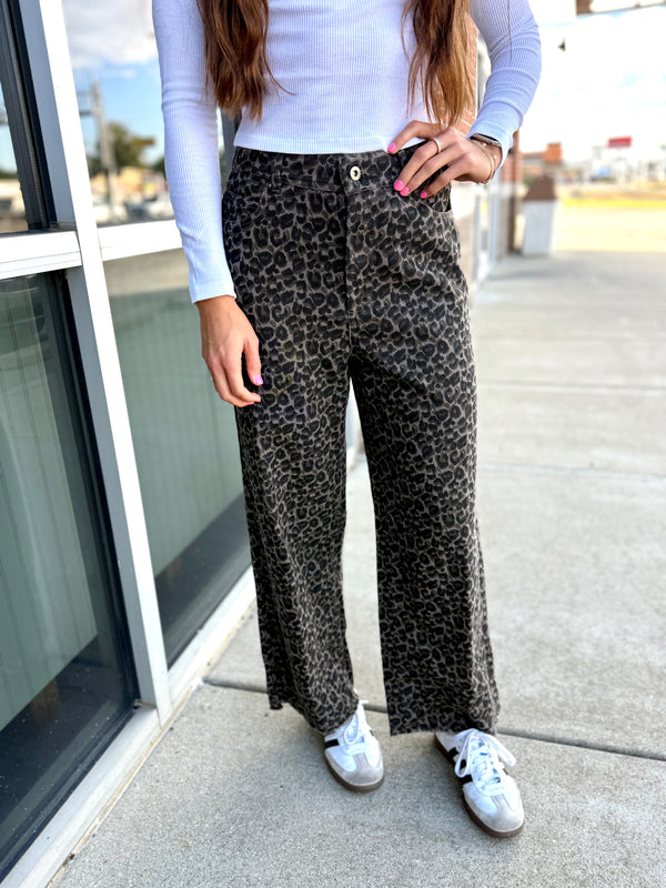 Leopard pants
