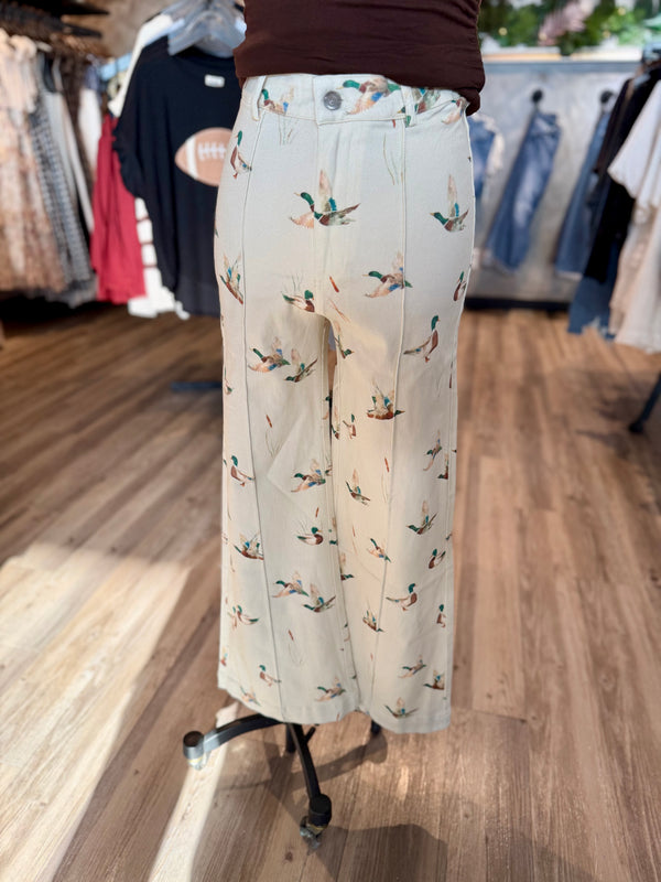 Duck denim
