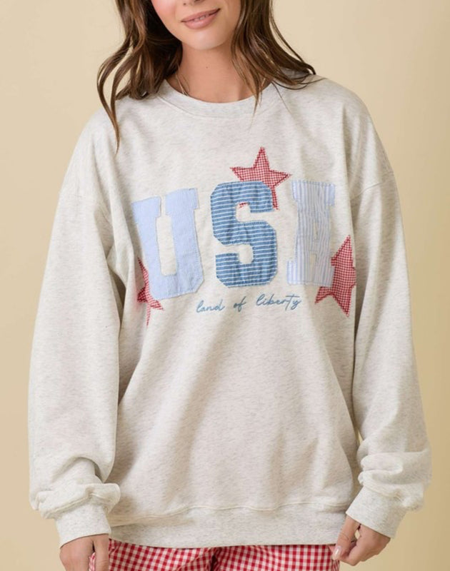 USA gray patch